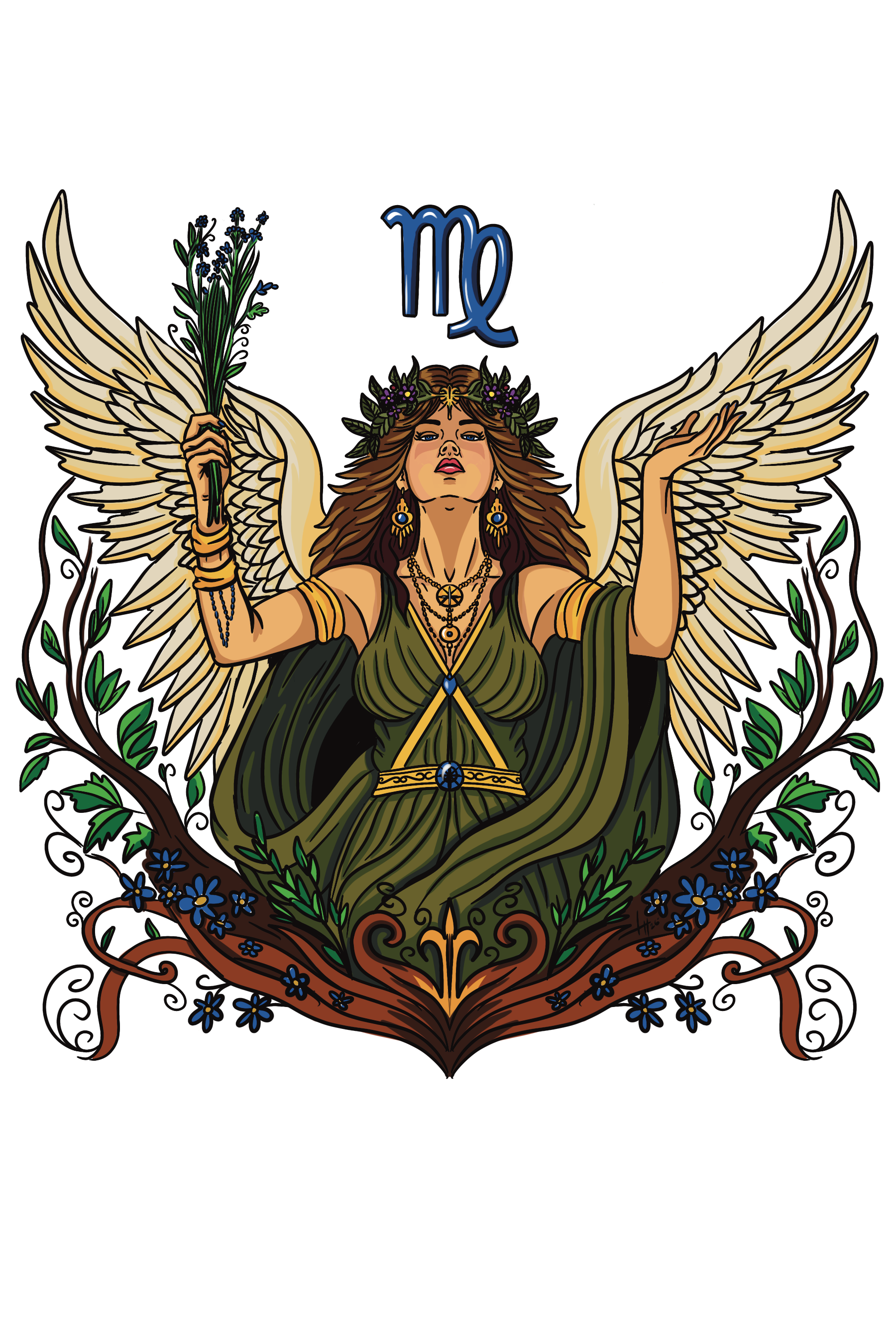 Virgo Pre-Order - Zodiac Series - Woods Cologne, Pine, Redwood, Safffron, Alpine Air