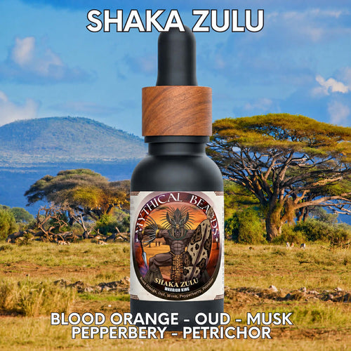 Shaka Zulu - Blood Orange, Egyptian Musk, Black Oud,  Pepperberry, Petrichor