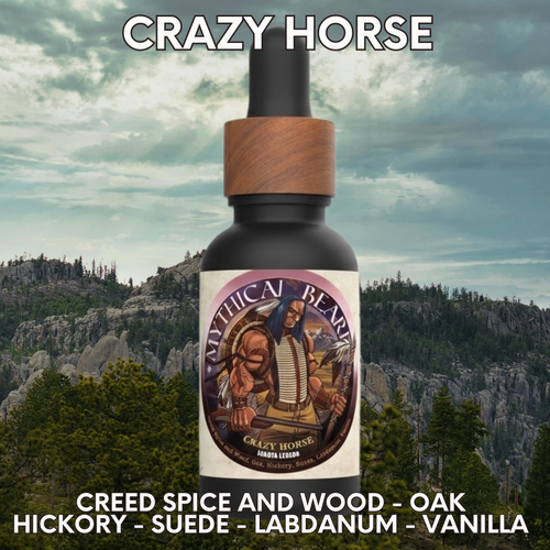 Crazy Horse - Creed Spice and Wood, Oak, Hickory, Suede, Labdanum, Vanilla