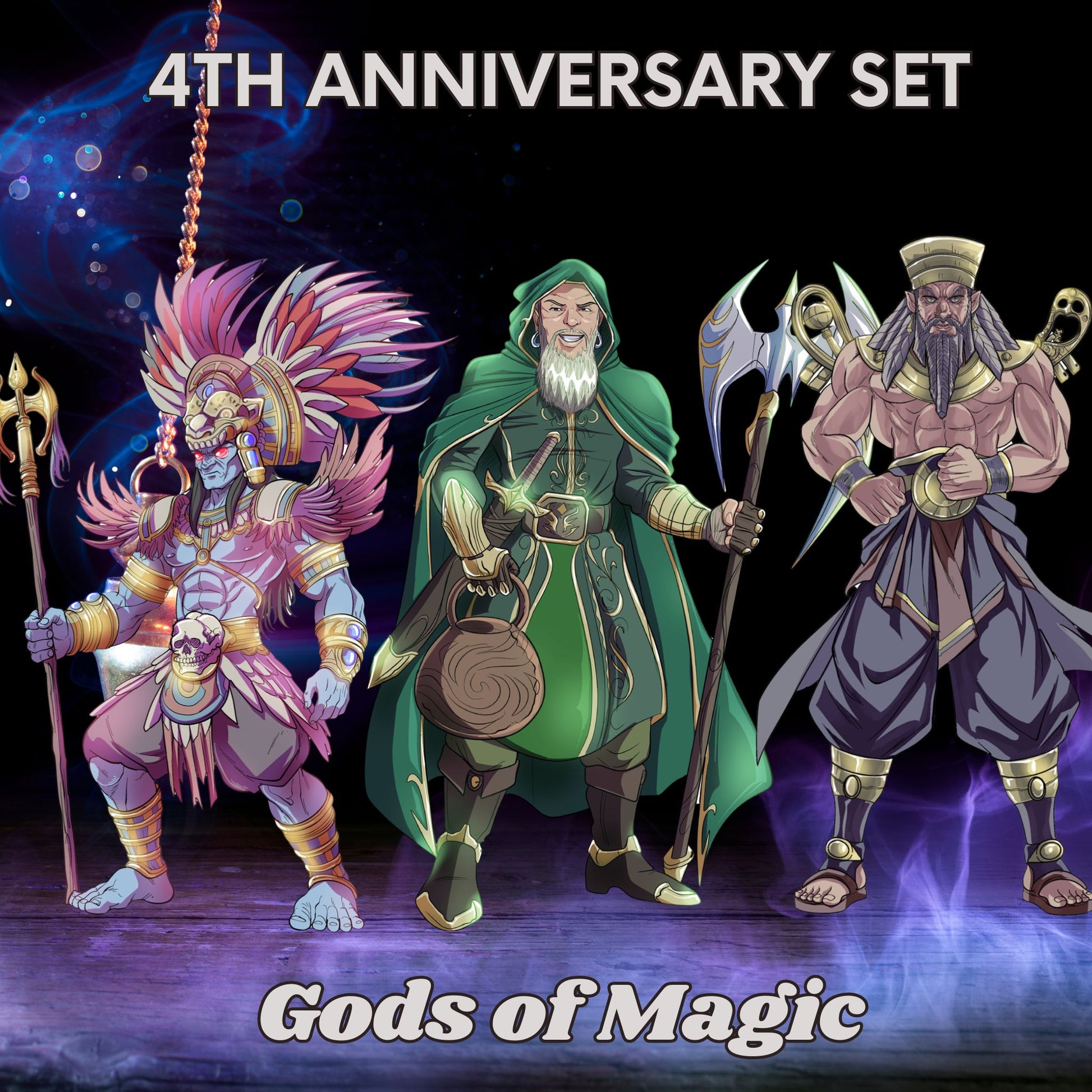 4 Year Anniversary Set - Gods of Magic - Pre-Order