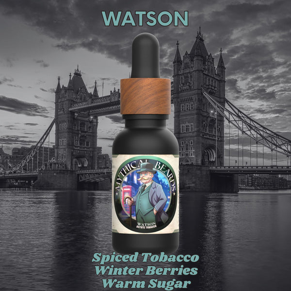 Watson - Spiced Tobacco, Winter Berries, Warm Sugar Scented Beard Care