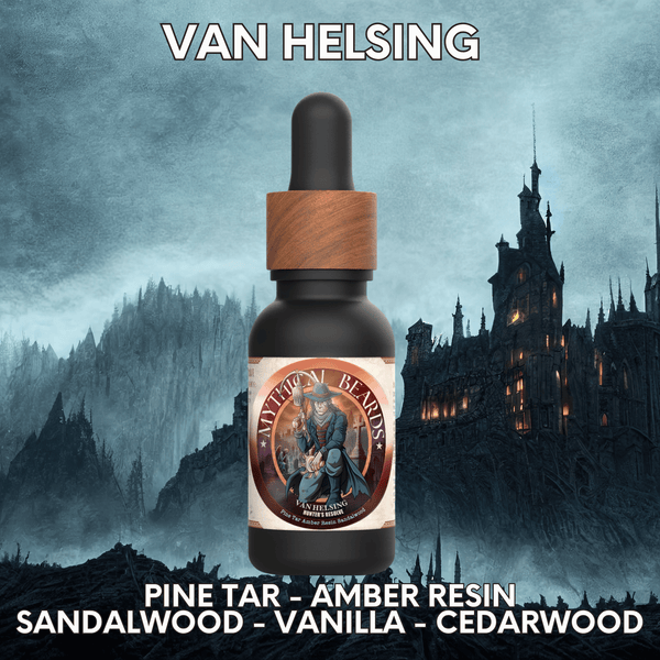 Van Helsing  - Pine Tar, Amber Resin, Sandalwood, Vanilla, Cedarwood