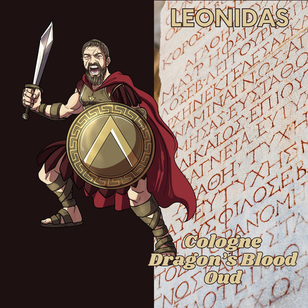 Leonidas - Shield of Sparta - Dylan Blue Type, Dragon's Blood, Oud