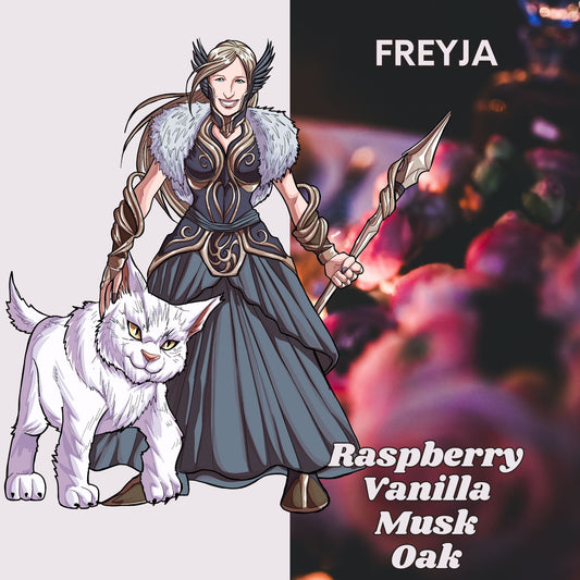 Freyja - Worship Musk - White Musk, Black Raspberry, Warm Vanilla, Oak