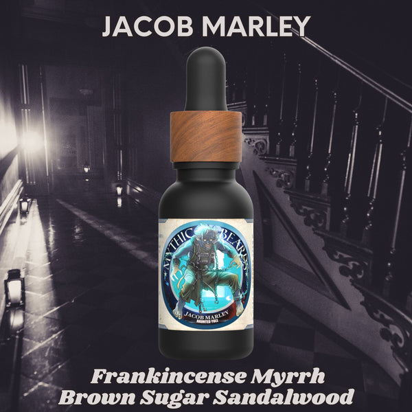 Jacob Marley - Frankincense, Myrrh, Brown Sugar and Sandalwood Scented Beard Care