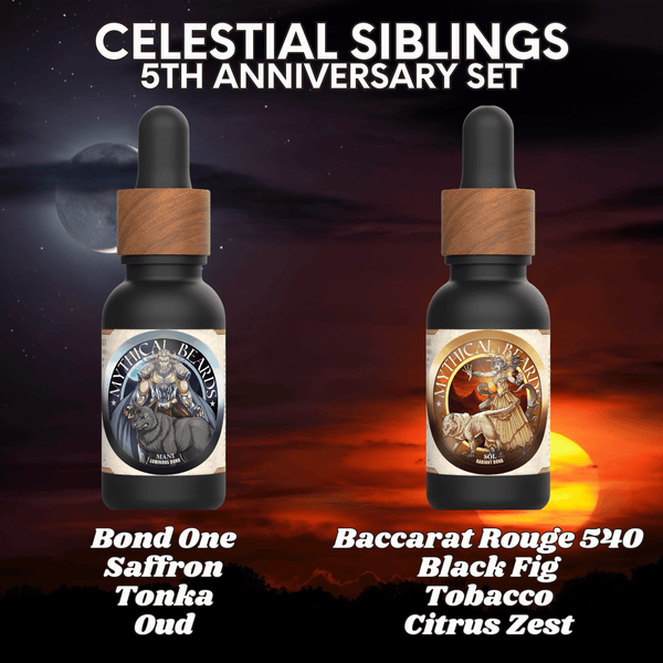 5th Anniversary Set - Celestial Siblings - Both Mani & Sol