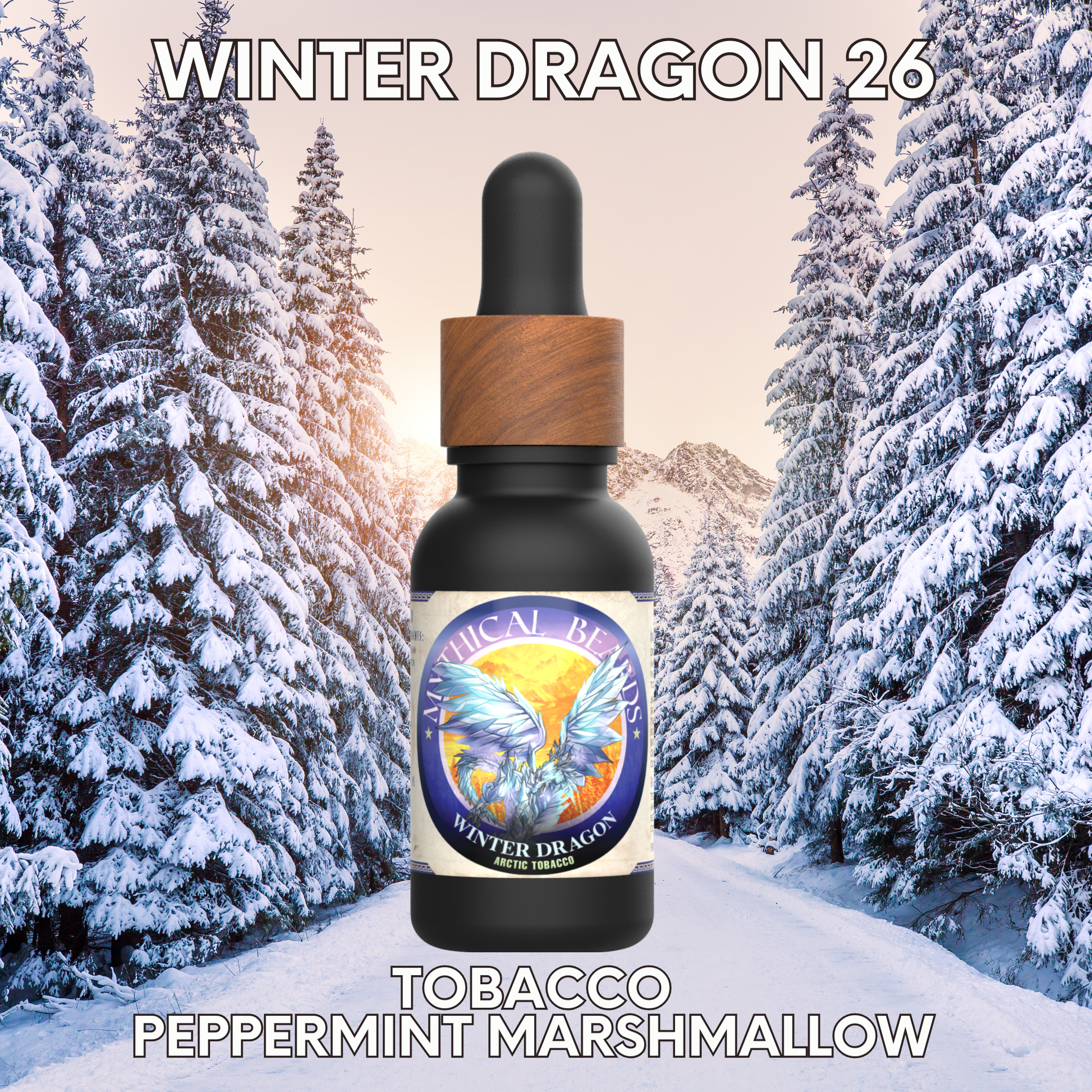 Winter Dragon 26 - Tobacco, Peppermint Marshmallow