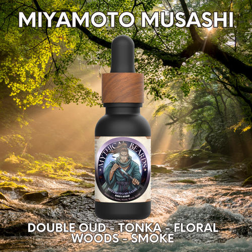 Miyamoto Musashi - Double Oud, Tonka, Floral, Woods, Smoke