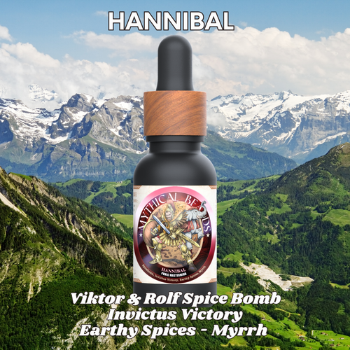 Hannibal - Viktor & Rolf Spice Bomb, Invictus Victory, Earthy Spices, Myrrh