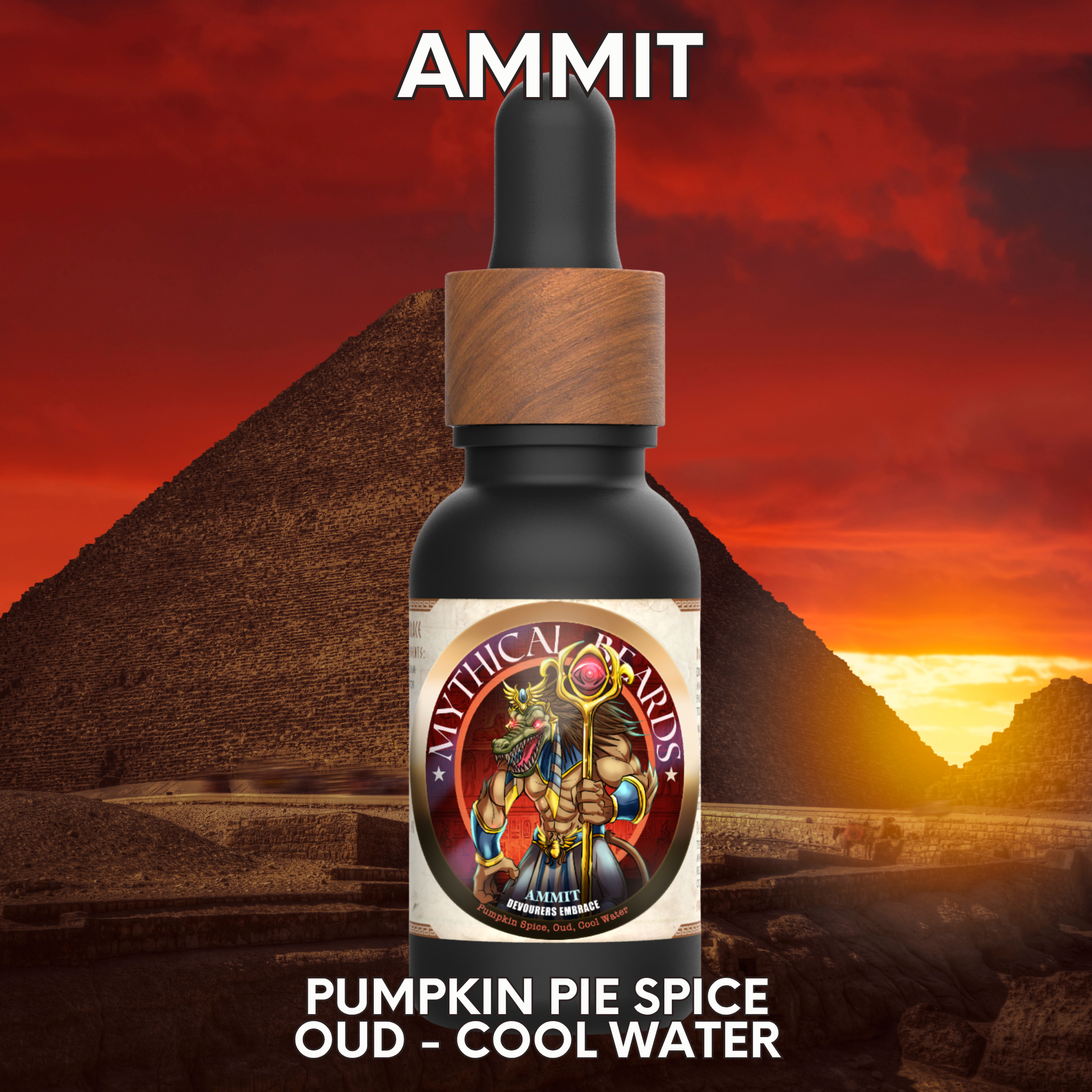 Ammit - Pumpkin Pie Spice, Cool Water, Oud