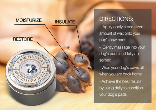 Paw Bunyan - Dog Paw Balm - Shop High-Quality Beard Oil, beard Butter & beard balm online - Mythical Beards